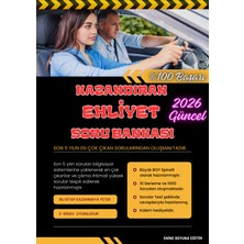 EBE Enine Boyuna Eğitim Enine Boyuna Eğitim 2026 Kazandıran Ehliyet Soru Bankası