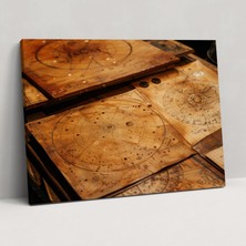 Popcas  Leonardo Da Vinci Kanvas Tablo - Ünlü Ressamın Eseri Sanat Dekorasyon