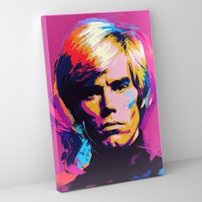 Popcas  Andy Warhol Kanvas Tablo Duvar Sanatı - Andy Warhol Temalı Tasarım