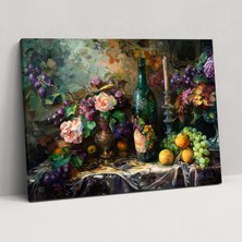 Popcas  Barok Tarzı Kanvas Tablo Duvar Sanatı