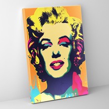 Popcas  Andy Warhol Ünlü Portreleri Kanvas Tablo Duvar Sanatı