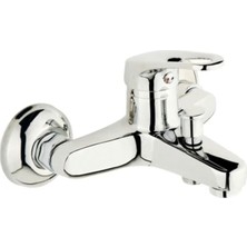 Tek Ve Bir Krom Banyo Bataryası