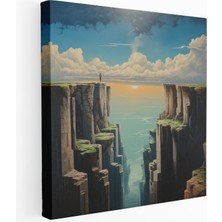 Popcas  Büyüleyici Uçurum Melek Kanvas Tablo