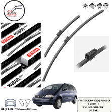 Vw (Volkswagen) Sharan  ( 2010> ) Araca Özel Ön Sağ-Sol Silecek Silbak  700MM/400MM (SB2816C2)
