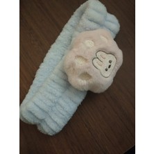 TrendyChic Pati Detaylı Süper Soft Spa Yüz Yıkama Elastik Saç Bandı Makyaj Saç Bandı