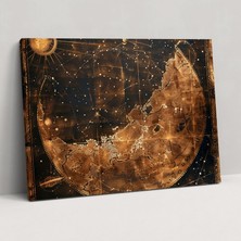 Popcas  Leonardo Da Vinci Kanvas Tablo - Duvar Dekorasyonu ve Sanat Eseri