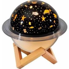 Herşeytrend Hava Nemlendirici Renk Değiştiren Oda Kokusu Yıldızlı Projektör