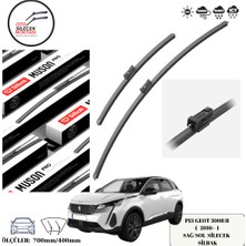Peugeot 3008 Iı  ( 2016> ) Araca Özel Ön Sağ-Sol Silecek Silbak  700MM/400MM