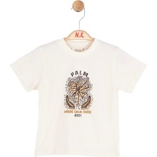 Nk Kids Erkek Çocuk Palm Tişört NK-41621-Y
