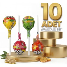 Afia Lolipop Meyve Aromalı Sert Şeker 10X10 gr