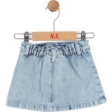 Nk Kids Kız Çocuk Pileli Etek NK-51701-Y