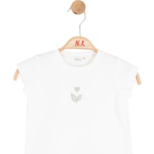 Nk Kids Kız Çocuk Leaf Tişört NK-31616