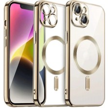 Lowell Home Ieg  iPhone 15 Kılıf Kross Magneticsafe Kapak - Gold LWLRSHM-76W5