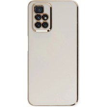 Lowell Home Ieg  Xiaomi Redmi 10 2022 Kılıf Volet Silikon - Beyaz LWLRSHM-76W5