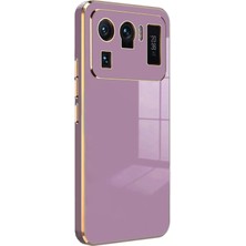 Lowell Home Ieg  Xiaomi Mi 11 Ultra Kılıf Volet Silikon - Mor LWLRSHM-76W5