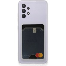 Lowell Home Ieg  Samsung Galaxy A32 Kılıf Kart Şeffaf Silikon - Şeffaf LWLRSHM-76W5