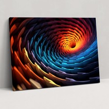 Popcas  Hipnoz Duvar Dekorasyonu - Dijital Sanat Eseri Kanvas Tablo
