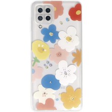 Lowell Home Ieg  Samsung Galaxy A22 Kılıf Lucky Silikon - Lucky 8 LWLRSHM-76W5