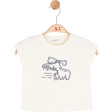 Nk Kids Kız Çocuk Wish Tişört NK-31603
