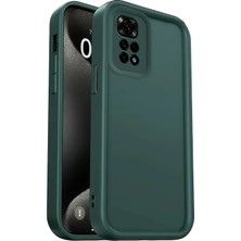 Lowell Home Ieg  Xiaomi Redmi 10 2022 Kılıf Viera Silikon - Koyu Yeşil LWLRSHM-76W5