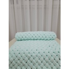 Gift And Flowers El Örgüsü Bebek Battaniyesi El Emeği El Örgüsü