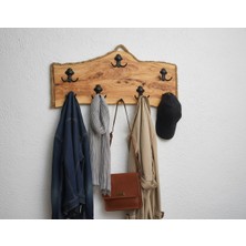 Wood Askania Doğal Ahşap Zeytin Ağacından Askı