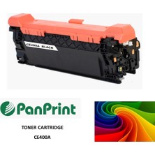 PanPrint Hp Laserjet Enterprise 500 Color Mfp M575DN Siyah Muadil Toner (CE400A)