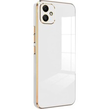 Lowell Home Ieg  Samsung Galaxy A05 Kılıf Volet Silikon - Beyaz LWLRSHM-76W5