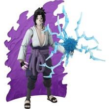 Indispensablely Anime Heroes Naruto Sasuke Uchiha Figür ve Anessiworldesuar Seti 16 cm
