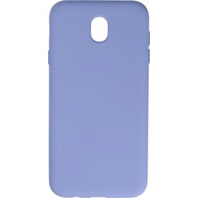 Lowell Home Ieg  Samsung Galaxy J7 Pro / J730 Kılıf Nano Içi Kadife Silikon - Lila LWLRSHM-76W5