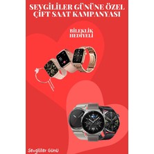 Herşeytrend Sevgiliye Özel Yeni Nesil Akıllı Saat Çiftlere Özel Kampanya Çift Saatleri