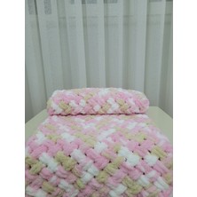 Gift And Flowers Puffy El Örgüsü Bebek Battaniyesi El Örgüsü El Emeği