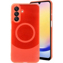 Lowell Home Ieg  Samsung A16 5g Kılıf Maya Karbon Kapak - Kırmızı LWLRSHM-76W5