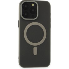 Lowell Home Ieg  iPhone 15 Pro Max Kılıf Lodos Magneticsafe Mat Kapak - Titan Gri LWLRSHM-76W5