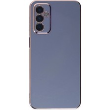 Lowell Home Ieg  Samsung Galaxy M23 Kılıf Volet Silikon - Mavi LWLRSHM-76W5
