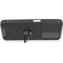 Lowell Home Ieg  Samsung Galaxy M14 5g Kılıf Pars Lens Yüzüklü Silikon - Siyah LWLRSHM-76W5