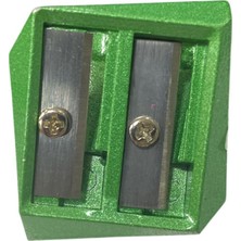 Tüftürük Çift Bölmeli Metal Kalemtraş