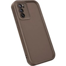 Lowell Home Ieg  Oppo A16 Kılıf Viera Silikon - Kahverengi LWLRSHM-76W5