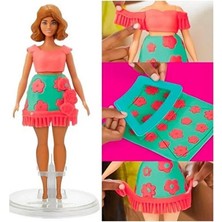 Indispensablely Çiçekli ve Püsküllü Oyun Hamuru Seti