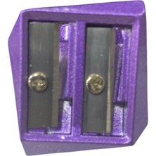 Tüftürük Çift Bölmeli Metal Kalemtraş