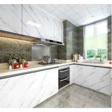 Lowell Home Ieg Mermer Desenli Yapışkanlı Tezgah Folyosu 5 Mt. LWLHMRS-İEG4256