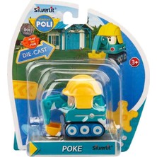 Indispensablely Robocar Poli Metal Araç Karakter Figür Poke