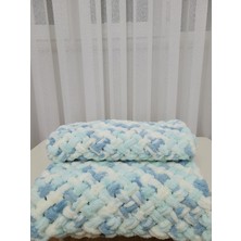 Gift And Flowers Puffy El Örgüsü Bebek Battaniyesi El Örgüsü El Emeği