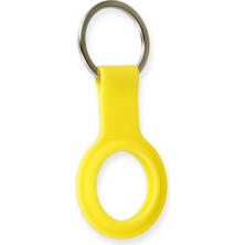 Lowell Home Ieg  Airtag Silikon Kılıf - Sarı LWLRSHM-76W5