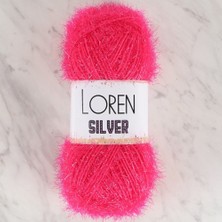 Lowell Home Loren Silver Fuşya El Örgü Ipi - RS0021 - 34077 LWLHM-RSYT367
