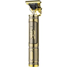 Skygo PS-033 Çelik Kasa Profesyonel T-Bıçak Saç Sakal Ense ve Çizim Tıraş Makinesi