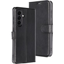 Lowell Home Ieg  Samsung Galaxy A36 Kılıf Trend S Plus Kapaklı Kılıf - Siyah LWLRSHM-76W5