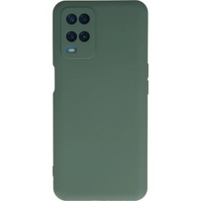 Lowell Home Ieg  Oppo A54 4g Kılıf Nano Içi Kadife Silikon - Koyu Yeşil LWLRSHM-76W5