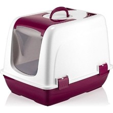 Lowell Home Ieg Mikopet Kapalı Küçük Kedi Tuvaleti  LWLHMRS-İEG4256