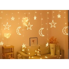 Lowell Home Ieg Ay Yıldız Perde LED 3m LWLHMRS-İEG4256